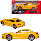 Машинка металлическая Uni-Fortune RMZ City 1:43 BMW Z4 , Цвет Жёлтый