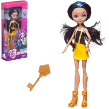 Кукла Junfa Kaibibi Сказочная девочка в черно-желтом платье 30см
