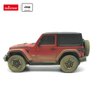 Машина р/у 1:24 JEEP Wrangler Rubicon-Muddu version, красный. Модель с эффектом загрязнения.