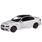 Машина р/у 1:14 BMW M3 спортивная версия, цвет белый матовый, светящиеся фары