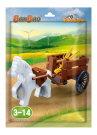 Конструктор Banbao (Банбао) "Лошадка с повозкой", в пакетике, 27 деталей