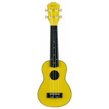 Музыкальный инструмент TERRIS Гитара гавайская Укулеле сопрано PLUS 50 YW желтая