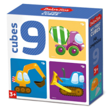 Десятое королевство Кубики Baby Toys На стройке 9 шт