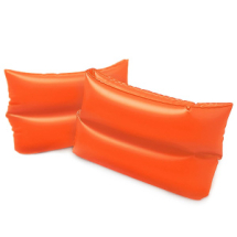 Нарукавники надувные INTEX оранжевые "Large Arm Bands" (Большие), 6-12 лет, 25х17 см