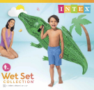 Надувная игрушка INTEX для плавания Аллигатор Малый 168*86 см