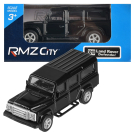 Машинка металлическая Uni-Fortune RMZ City 1:64 Land Rover Defender, Цвет Чёрный