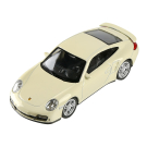 Машинка металлическая Uni-Fortune RMZ City 1:43 Porsche 911 Turbo, без механизмов, цвет белый