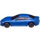 Машинка металлическая Uni-Fortune RMZ City 1:64 Maserati GranTurismo MC 2018, без механизмов, цвет синий