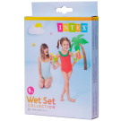 Нарукавники надувные INTEX Tropical Buddies Arm Bands Рыбка 3-6лет 23х15 см