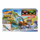 Игровой набор Hot Wheels Monster Truck Разрушительная гоночная трасса