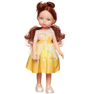 Кукла ABtoys Времена года Сказочная девочка в желтом платье 33 см