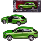 Машина металлическая RMZ City серия 1:32 Porsche Macan S 2019, инерционная, цвет зеленый, двери открываются