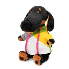 Мягкая игрушка BUDI BASA Собака Ваксон в разноцветной толстовке 25 см
