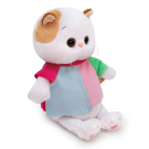 Мягкая игрушка BUDI BASA Кошка Ли-Ли BABY в разноцветной футболке 20см