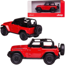 Машина металлическая 1:43 JEEP Wrangler Rubicon, цвет красный Машина металлическая 1:43 JEEP Wrangler Rubicon, цвет красный