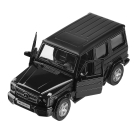 Машина металлическая RMZ City серия 1:32 Mercedes Benz G63 AMG,инерционный механизм, двери открываются, черный цвет.