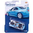 Машинка Abtoys Автосити металлическая граффити без механизмов 1:64