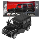 Машина металлическая RMZ City серия 1:32 Mercedes Benz G63 AMG,инерционный механизм, двери открываются, черный цвет.