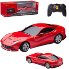 Машина р/у 1:18 Ferrari F12 Цвет Красный, светящиеся фары