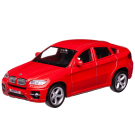 Машинка металлическая Uni-Fortune RMZ City 1:43 BMW X6 , без механизмов, цвет красный