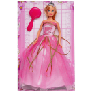 Кукла Defa Lucy в ярко-розовом длинном вечернем платье с расческой, 29 см