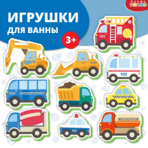 Игровой набор Дрофа-Медиа Игрушки для ванны Машинки в городе