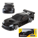 Машинка металлическая Uni-Fortune RMZ City 1:64 Chevrolet Corvette C6R, без механизмов, черный матовый цвет,