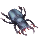 Игровой набор Junfa "Гигантские насекомые" (кузнечик, скорпион, жук-олень, колорадский жук)