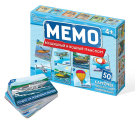 Настольная игра Нескучные игры Мемо Воздушный и водный транспорт 50 карточек