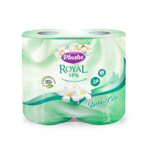 Plushe Туалетная бумага Royal Spa Herbal Care 2 слоя 4рулона