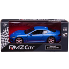 Машинка металлическая Uni-Fortune RMZ City серия 1:32 Maserati GranTurismo MC 2018, инерционная, цвет синий, двери открываются