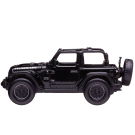 Машина металлическая 1:43 JEEP Wrangler Rubicon, цвет черный