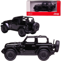 Машина металлическая 1:43 JEEP Wrangler Rubicon, цвет черный Машина металлическая 1:43 JEEP Wrangler Rubicon, цвет черный