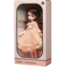 Кукла Junfa в персиковом платье 25 см