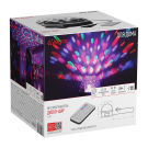 Шар Диско VEGAS, 6 разноцветных LED ламп, 18*18*15 см, MP3 проигрыватель, 2 колонки, USB и SD разъемы, пульт в комплекте, 220v /12/6