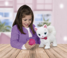 Игрушка интерактивная IMC Toys Club Petz Кошка Bianca интерактивная, в комплекте с клубком, на батарейках