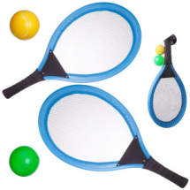 Игровой набор Abtoys Теннис 4 предмета: 2 ракетки, 2 мячика