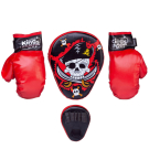 Набор боксерский Junfa Пират: перчатки и боксерская лапа