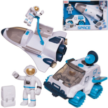 Игровой набор Junfa Покорители космоса: Космический шаттл, вездеход, фигурка космонавта