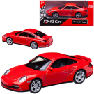 Машинка металлическая Uni-Fortune RMZ City 1:43 Porsche 911 Turbo, без механизмов (цвет красный)