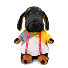 Мягкая игрушка BUDI BASA Собака Ваксон в разноцветной толстовке 25 см