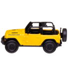 Машина металлическая 1:43 JEEP Wrangler Rubicon , цвет желтый