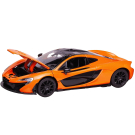 Машина металлическая 1:24 Mclaren P1, цвет оранжевый, двери и капот открываются