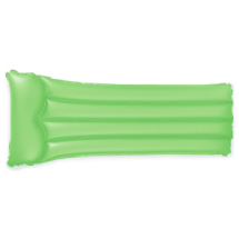 Матрас надувной INTEX Neon Frost Air Mats неоновый зеленый, 183x76 см