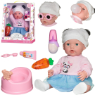Игровой набор ABtoys Baby Ardana Пупс-кукла Панда 40см и игровые предметы