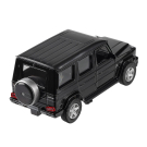 Машина металлическая RMZ City серия 1:32 Mercedes Benz G63 AMG,инерционный механизм, двери открываются, черный цвет.