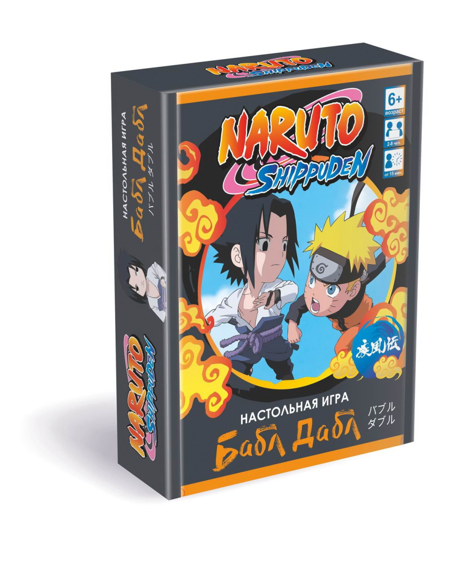 Настольная игра Naruto Бабл-Дабл | купить, цена, отзывы