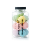Набор бурлящих шаров Fabrik Cosmetology Rainbow balls маленькие в банке для ванны 200 г