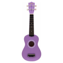 Музыкальный инструмент TERRIS Гитара гавайская Укулеле сопрано JUS-11 VIO фиолетовая