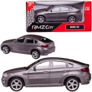 Машинка металлическая Uni-Fortune RMZ City 1:43 BMW X6 , без механизмов, цвет серый